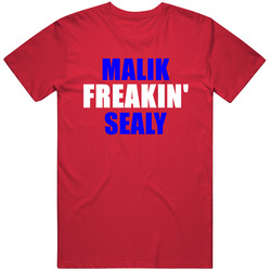 Malik Sealy Freakin Basketball Sports Los Angeles La California Mens Soft Cotton Tee T Shirt