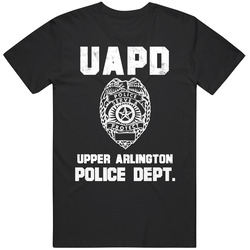 Upper Arlington Ohio Police Department Dept Uapd Officer Custom Usa City Mens Soft Cotton Tee T Shirt