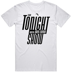 The Tonight Show With Jay Leno Popular Late Night Tv Talk Show Fan Mens Soft Cotton Tee T Shirt