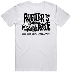 Rustler's Rooste Phoenix Arizona Top Restaurants Food Fan Lover Mens Soft Cotton Tee T Shirt