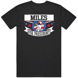 Miles Tails Prower For President Sonic The Hedgehog Fan Mens Soft Cotton Tee T Shirt