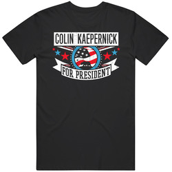 Colin Kaepernick For President California Sports Funny Mens Soft Cotton Tee T Shirt