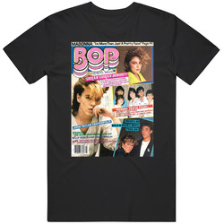 Bop Teen Magazine Cover Vintage July 1985 Issue Mens Soft Cotton Tee T Shirt