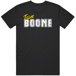 Team Boone Cool Custom Family Sports Last Name Reunion Mens Soft Cotton Tee T Shirt
