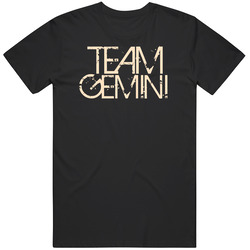 Team Gemini Astrology Horoscope Mens Soft Cotton Tee T Shirt
