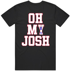 Oh My Josh Allen Fan Mens Soft Cotton Tee T Shirt