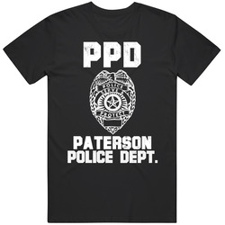 Paterson New Jersey Police Department Dept Ppd Officer Custom Usa City Mens Soft Cotton Tee T Shirt