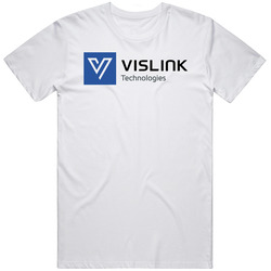 Vislink Technologies Inc Nasdaq Company Logo Employee Fan Mens Soft Cotton Tee T Shirt