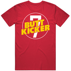 Butt Kicker Harrison Butker Nickname Kansas City Football Mens Soft Cotton Tee T Shirt