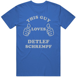 Detlef Schrempf This Guy Loves Dallas Texas Sports Basketball Mens Soft Cotton Tee T Shirt
