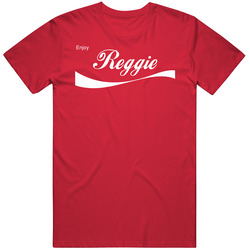 Reggie Enjoy Cola Parody Custom Name Mens Soft Cotton Tee T Shirt