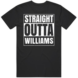 Williams Ma University College Straight Outta Graduation Parody Fan Mens Soft Cotton Tee T Shirt