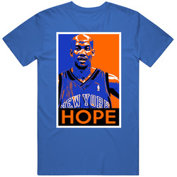 Stephon Marbury Hope Poster New York Basketball Player Fan Mens Soft Cotton Tee T Shirt