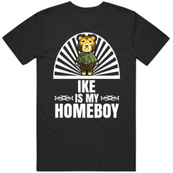 Ike Is My Homeboy Animal Crossing New Horizons Character Video Game Fan Mens Soft Cotton Tee T Shirt