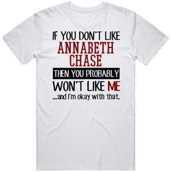 If You Don' T Like Annabeth Chase You Won't Like Me Novel Character Mens Soft Cotton Tee T Shirt