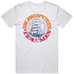 Jacksonville Tea Men North American Soccer League Nasl Retro Team Logo Mens Soft Cotton Tee T Shirt