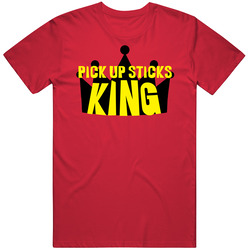 Pick Up Sticks King Sports And Hobbies Master Mens Soft Cotton Tee T Shirt