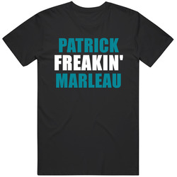 Patrick Marleau Freakin San Jose Hockey Sports California Mens Soft Cotton Tee T Shirt