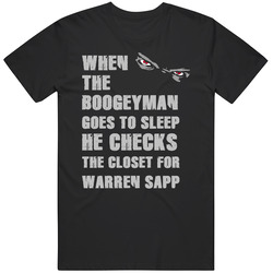 Warren Sapp Boogeyman Basketball Hockey Baseball Football Mens Soft Cotton Tee T Shirt