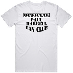 Paul Harrell Fan Club Favorite Character Novel Book Mens Soft Cotton Tee T Shirt