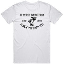 Harrisburg University Est 1986 Parody Favorite City Mens Soft Cotton Tee T Shirt