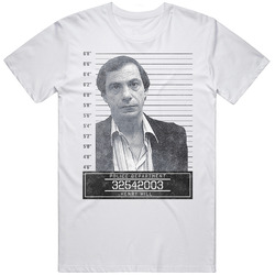 Henry Hill  Mafia Mugshot Police Department Mens Soft Cotton Tee T Shirt