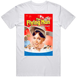 Sally Field The Flying Nun Retro Movie Mens Soft Cotton Tee T Shirt