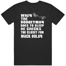 The Boogeyman Checks The Closet For Mack Bolan Cool Novel Character Mens Soft Cotton Tee T Shirt