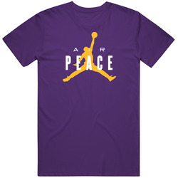 Air Metta World Peace Funny Player Los Angeles Basketball Mens Soft Cotton Tee T Shirt