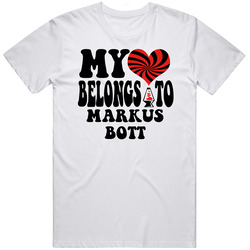 My Heart Belongs To Markus Bott Boxer Mens Soft Cotton Tee T Shirt