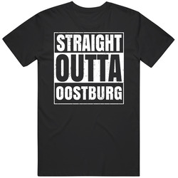 Straight Outta Oostburg Wisconsin City Compton Parody Grunge Mens Soft Cotton Tee T Shirt