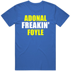 Adonal Foyle Freakin Basketball Sports Golden State California Mens Soft Cotton Tee T Shirt