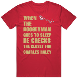 Charles Haley California Boogeyman Basketball Hockey Baseball Football Mens Soft Cotton Tee T Shirt