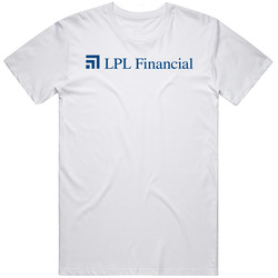 Lpl Financial Holdings Inc Nasdaq Company Logo Employee Fan Mens Soft Cotton Tee T Shirt