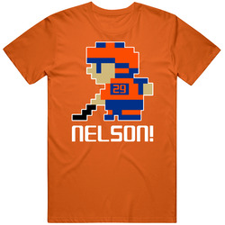 Brock Nelson # 29 Tecmo New York I Hockey Athlete Fan Mens Soft Cotton Tee T Shirt