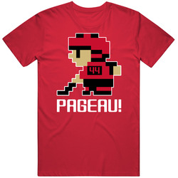 Jean-gabriel Pageau # 44 Tecmo Ottawa Hockey Athlete Fan Mens Soft Cotton Tee T Shirt