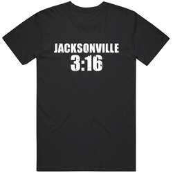 Jacksonville 3:16 Stone Cold Steve Austin Wrestling Parody Mens Soft Cotton Tee T Shirt