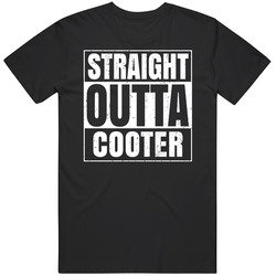 Straight Outta Cooter High School Funny Graduation Parody Mens Soft Cotton Tee T Shirt