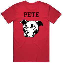 Pete Pitbull Big Head Pet Best Friend Dog Lover Mens Soft Cotton Tee T Shirt Pete Pitbull Big Head Pet Best Friend Dog Lover Mens Soft Cotton Tee T Shirt