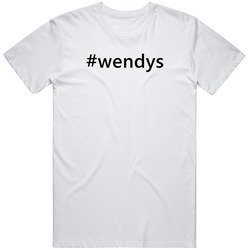 Hashtag Wendys Popular Trending Essential Ig Caption Mens Soft Cotton Tee T Shirt