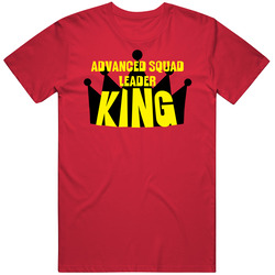 Advanced Squad Leader King Sports And Hobbies Master Mens Soft Cotton Tee T Shirt
