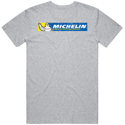 Michelin Automobile Car Truck Motorcycle Auto Parts Cool Distressed Style Brand Logo Emblem Mens Soft Cotton Tee T Shirt