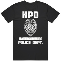 Harrisonburg Virginia Police Department Dept Hpd Officer Custom Usa City Mens Soft Cotton Tee T Shirt