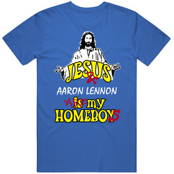 Aaron Lennon Everton Jesus Homeboys Soccer Futbol Epl Sports Premier League Mens Soft Cotton Tee T Shirt