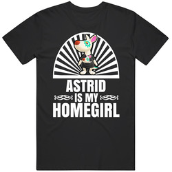 Astrid Is My Homegirl Animal Crossing New Horizons Character Video Game Fan Mens Soft Cotton Tee T Shirt