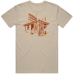 Saloon Philadelphia Restaurant Cool Mens Soft Cotton Tee T Shirt