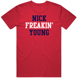 Nick Young Freakin Favorite Washington Basketball Player Fan Mens Soft Cotton Tee T Shirt