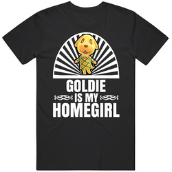 Goldie Is My Homegirl Animal Crossing New Horizons Character Video Game Fan Mens Soft Cotton Tee T Shirt