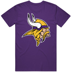 Minnesota Vikings Distressed Mens Soft Cotton Tee T Shirt