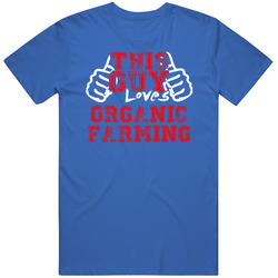 This Guy Thumbs Organic Farming Favorite Sport Mens Soft Cotton Tee T Shirt
